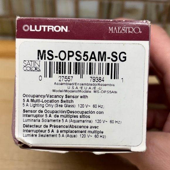 Lutron Sensor Switch - Picture 7 of 10